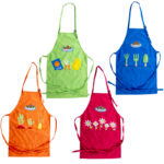 Children's Garden Apron, 4 Asst. Colors