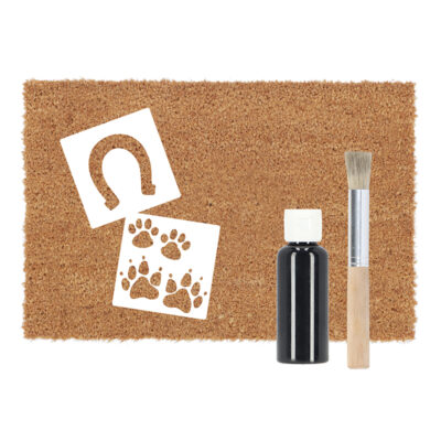 Children's PIY Animal Foot Print Doormat