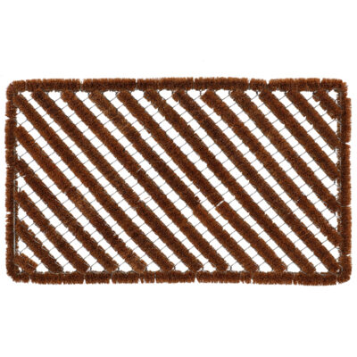 Wire Doormat w/Coir - Large