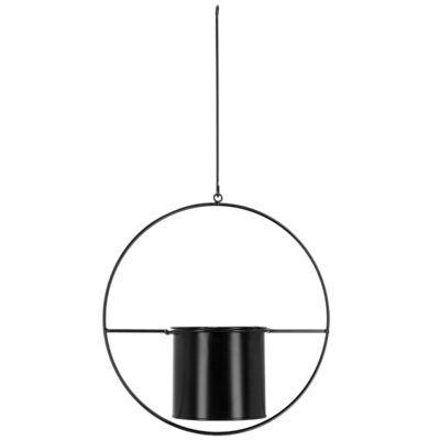 Hanging Planter, Black