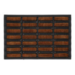 Boot Brush Doormat, Coconut Fiber/Rubber
