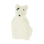 Dog w/Black Eye Watering Can, Plastic