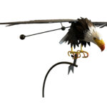 Metal Eagle Rocker Stake - Small