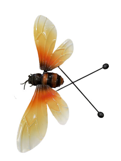 Metal Bee Rocker Stake - Small