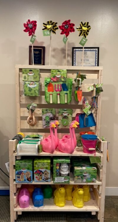 Kids in the Garden Display