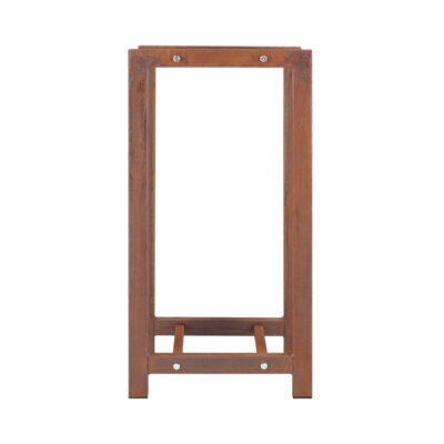 Wood Storage, Steel, Rust - Medium