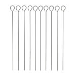 Set of 10 Skewers, Stainless Steel