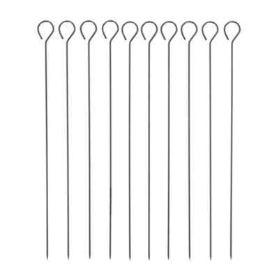 Set of 10 Skewers, Stainless Steel