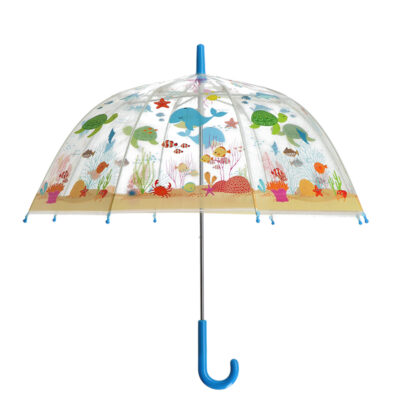 Children's Sea Life Transparent Umbrella