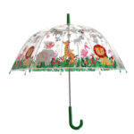 Children's Jungle Animal Transparent Umbrella
