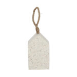 House-Shaped Door Stop, Terrazzo