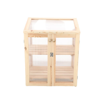 Greenhouse, Wood/PP, Natural - Small