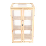 Greenhouse, Wood/PP, Natural - Large