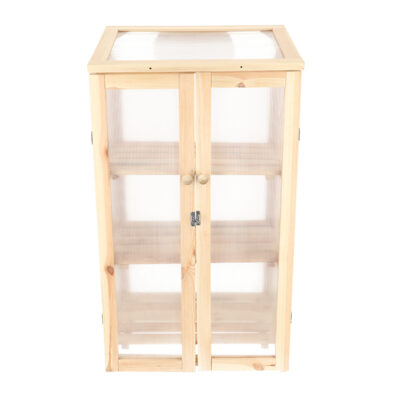Greenhouse, Wood/PP, Natural - Large
