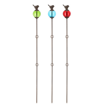 Bird Garden Stake, 3 Asst. Styles