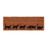 Cats Coir Doormat - Small
