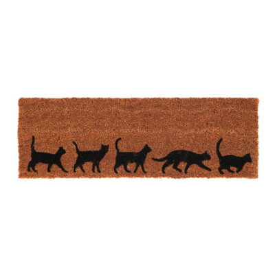 Cats Coir Doormat - Small