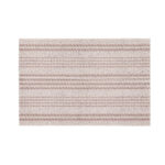 Horizontal Striped Layered Doormat, PVC