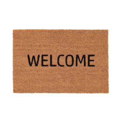 "WELCOME" Coir Doormat - Medium