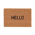 "HELLO" Coir Doormat - Medium