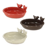 Desert Dream Bird Bath, 3 Asst. Colors