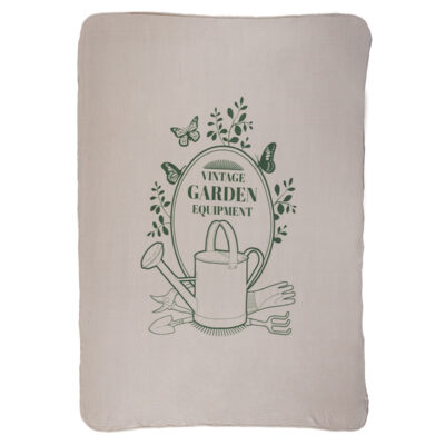 "VINTAGE GARDEN" Garden Blanket, Polyester