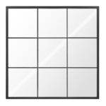 Square Mirror, Steel/Glass