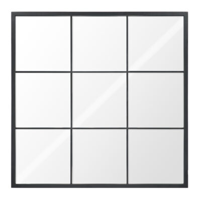 Square Mirror, Steel/Glass