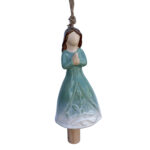 Praying Woman Wind Chime, 3 Asst. Styles