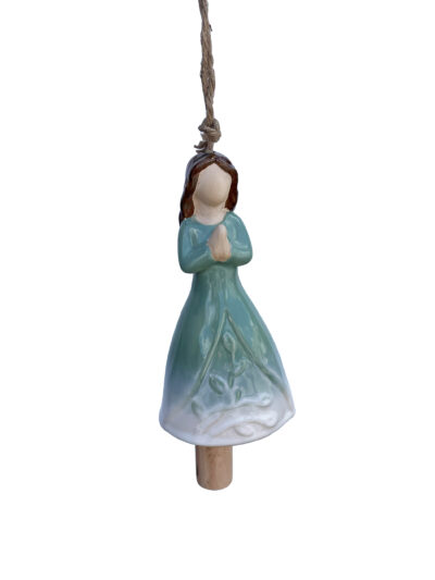 Praying Woman Wind Chime, 3 Asst. Styles