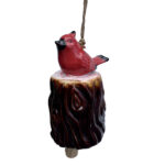 Bird on Tree Stump Wind Chime, 3 Asst. Styles - Image 3