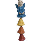 Angel Bell Wind Chime, 2 Asst. Colors
