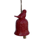 Bird on Bell Wind Chime, 3 Asst. Colors - Image 4