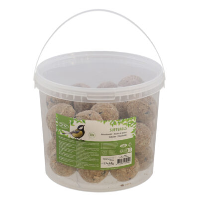 30 Pc. Suet Balls w/o Nets in Bucket