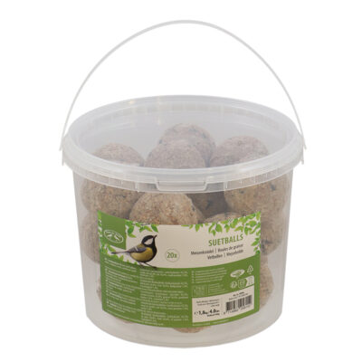 20 Pc. Suet Balls w/o Nets in Bucket