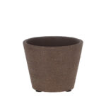 Unglazed Flower Pot, Brown - Small