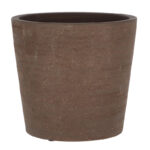 Unglazed Flower Pot, Brown - Xlarge