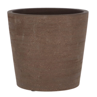 Unglazed Flower Pot, Brown - Xlarge
