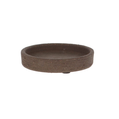 Unglazed Saucer for PP011, Brown - Small