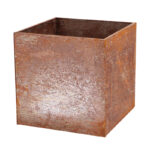Square Corten Steel Planter