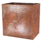 Tall Corten Steel Planter