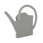 Half Round Watering Can, Plastic, Gray