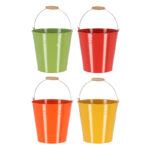 Shades of Nature Bucket, 4 Asst. Colors - Large