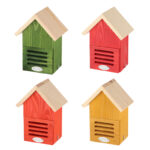 Shades of Nature Ladybug House, 4 Asst. Colors