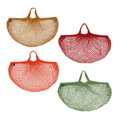 Shades of Nature Net Bags, 4 Asst. Colors