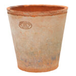 Aged Terracotta Round Flower Pot - X Large