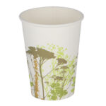 Set of 10 Herb Pattern Paper Cups - Large