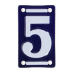 House Number 5, Enamel