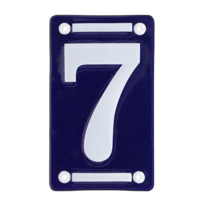 House Number 7, Enamel