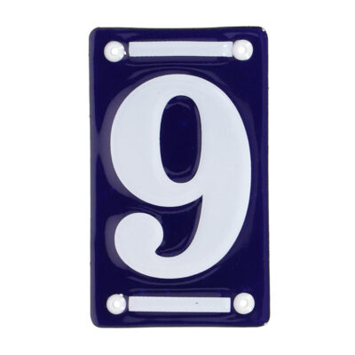 House Number 9, Enamel